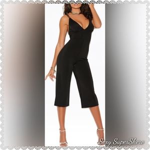 🆕"Business Treat II" Sexy Deep V Lycra Romper